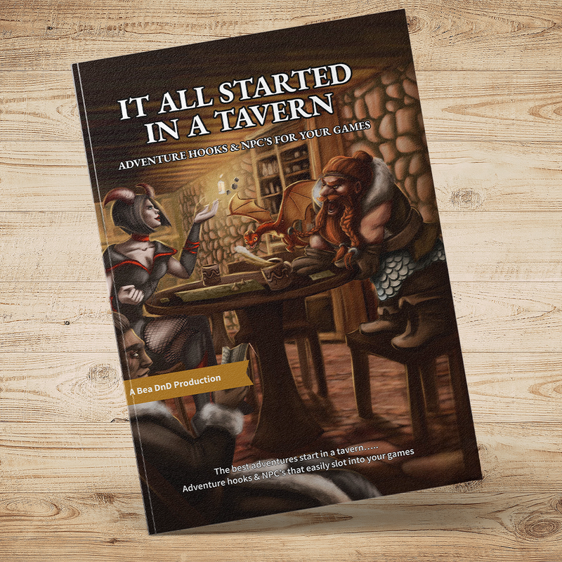It All Started In A Tavern – 100 Adventure Hooks & NPCs For Your Games