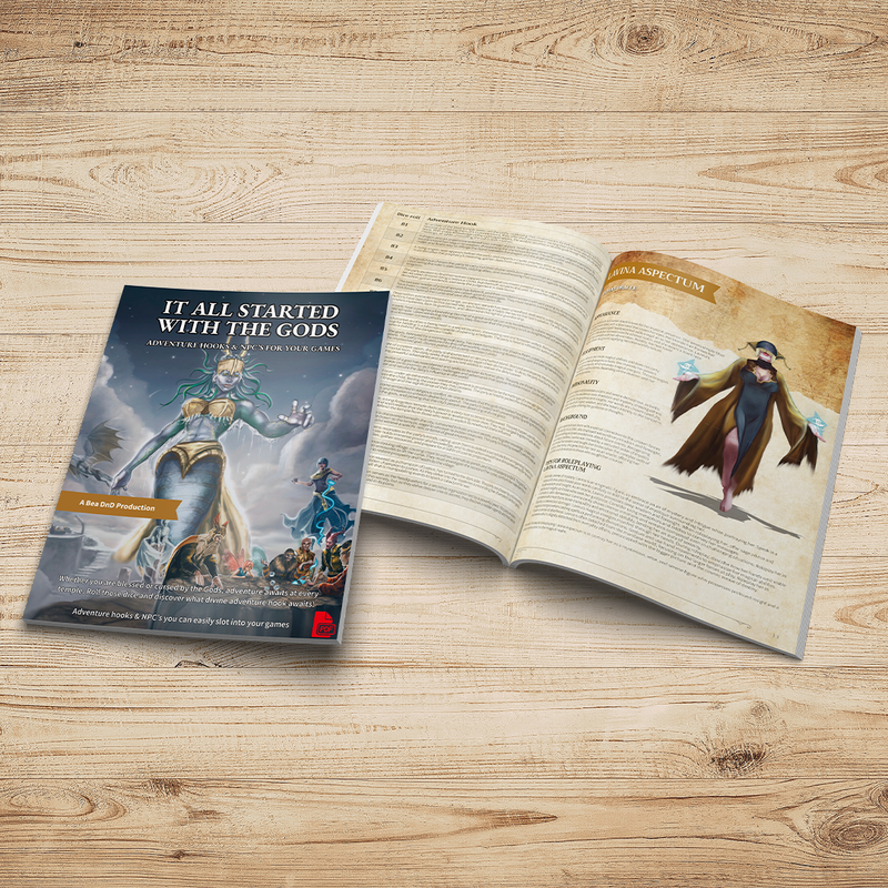 It All Started With The Gods - Adventure Hooks & NPC's (PDF)