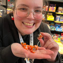 Jack-o'-Lantern - 7 Piece Polyhedral Dice Set + Dice Bag