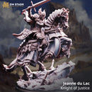 Jeanne du Lac  - Knight of Justice | BeaMini Unpainted RPG Miniatures