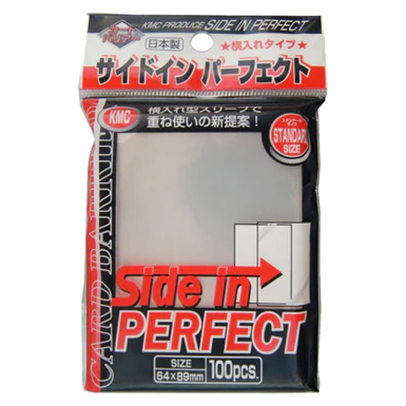 KMC Standard Size Perfect Fit Sleeves - Side Loading (100pack)