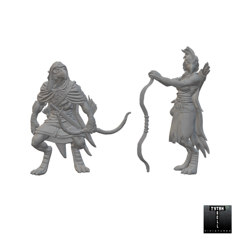 Kenku Rangers | BeaMini Unpainted RPG Miniatures