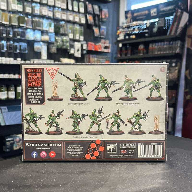 Kill Team: Blades of Khaine - Aeldari Striking Scorpian Aspect Warriors | Warhammer 40,000