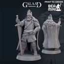 King | BeaMini Print to Order Miniatures