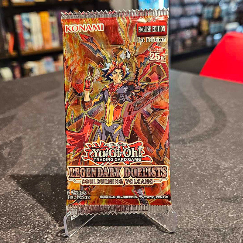 soul burning volcano booster box Legendary Duelists 10: Soulburning Volcano 1st Edition Booster Display Axion Now