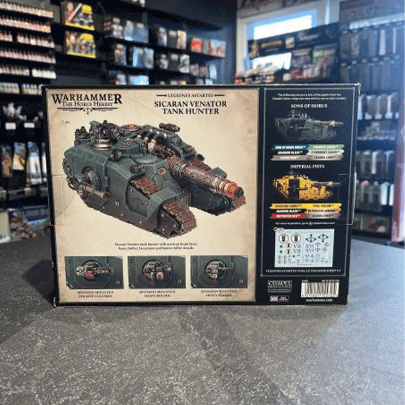 Legiones Astartes: Sicaran Venator Tank Hunter - Warhammer The Horus Heresy