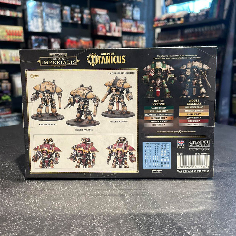 Legions Imperialis: Knight Households - Questoris Knights | Warhammer: The Horus Heresy