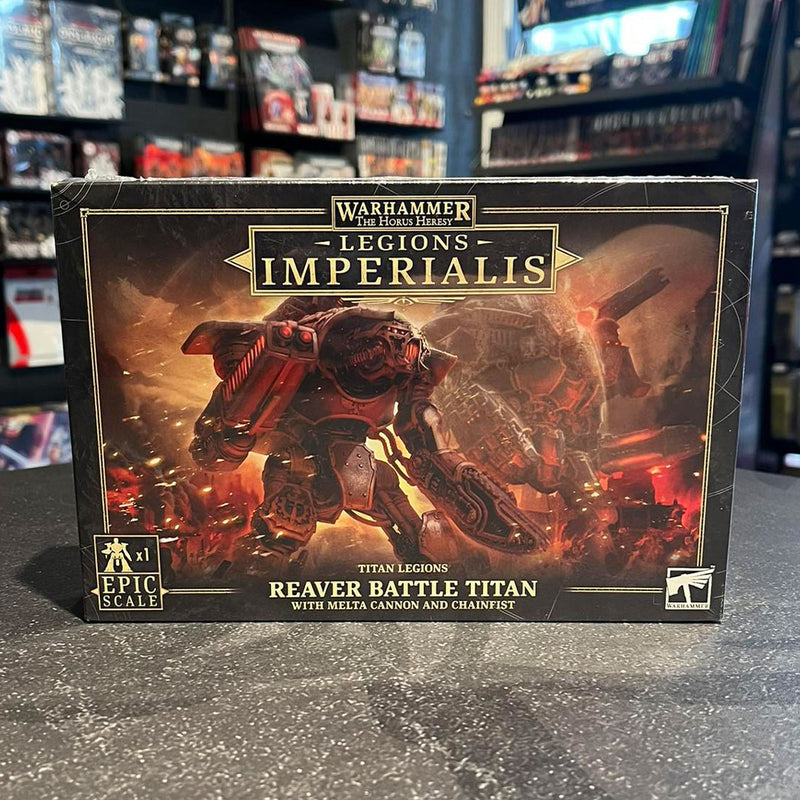 Legions Imperialis: Titan Legions - Reaver Battle Titan with Melta Cannon and Chainfist | Warhammer: The Horus Heresy