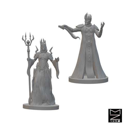Liches | BeaMini Unpainted RPG Miniatures
