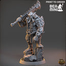 Lieutenant Mitrog - The Mammoth Ogres of Skull Mountain | BeaMini Print to Order Miniatures