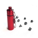 Life Saver - 7 Piece Mini Metal Polyhedral Dice Set