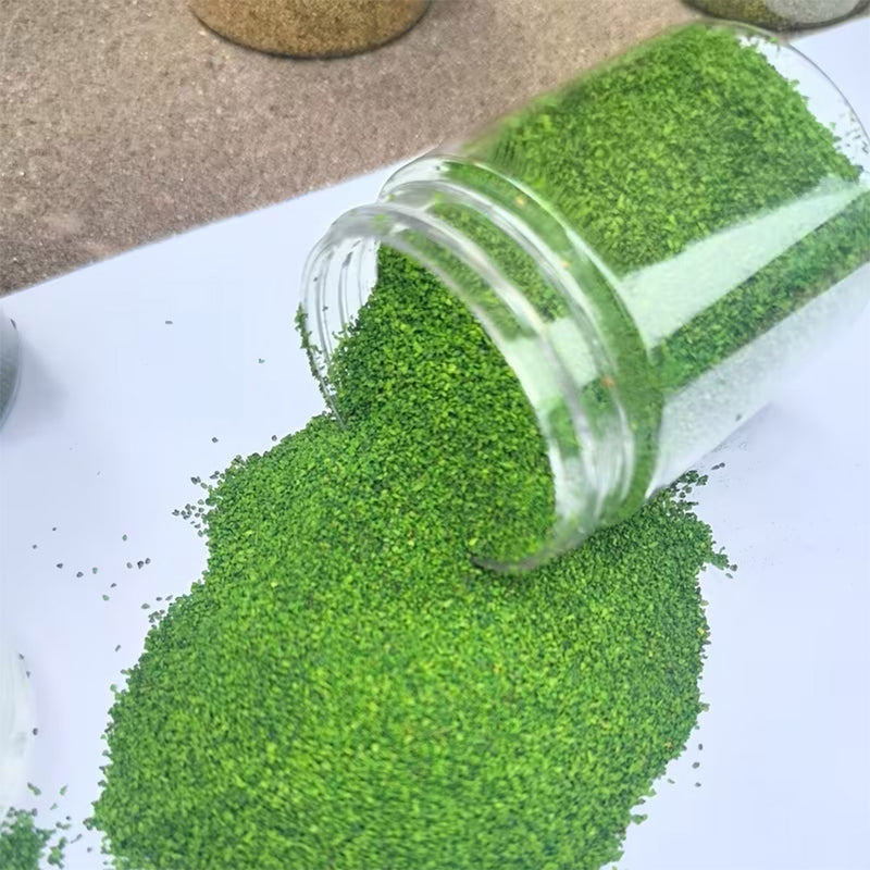 Bea Mini Terrain Basing Ground Powder 10 gram Bottle (Light Green)