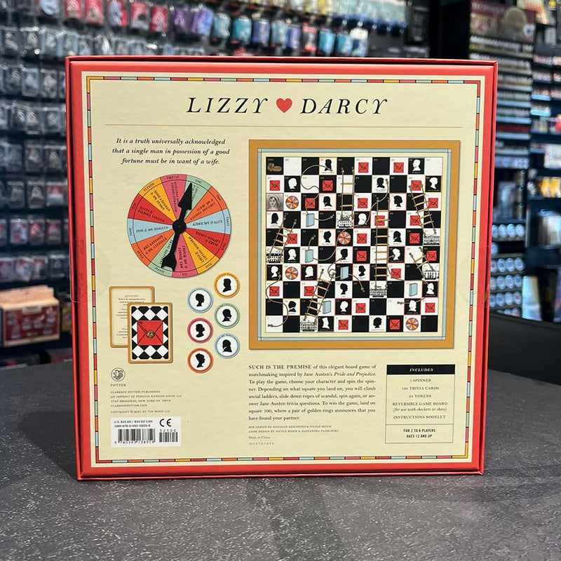 Lizzy Loves Darcy - A Jane Austen Matchmaking Game