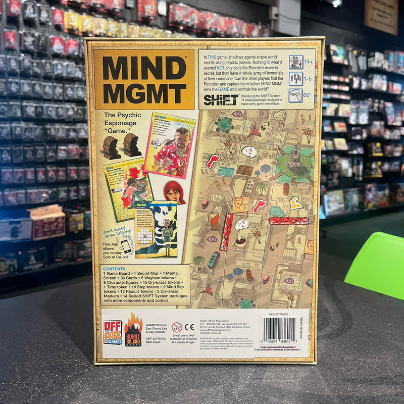 MIND MGMT: The Psychic Espionage Game