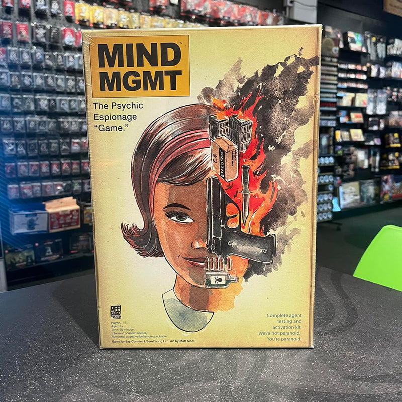 MIND MGMT: The Psychic Espionage Game