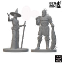 Circle of Spores Druids | BeaMini Unpainted RPG Miniatures
