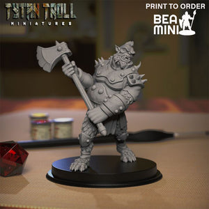 Bug Bear 06 | BeaMini Print to Order Miniatures