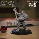 Bug Bear 02 | BeaMini Print to Order Miniatures