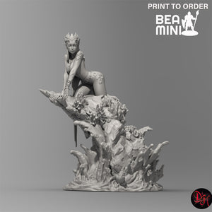 Thalassia Virelle, Sea Siren | BeaMini Print to Order Miniatures