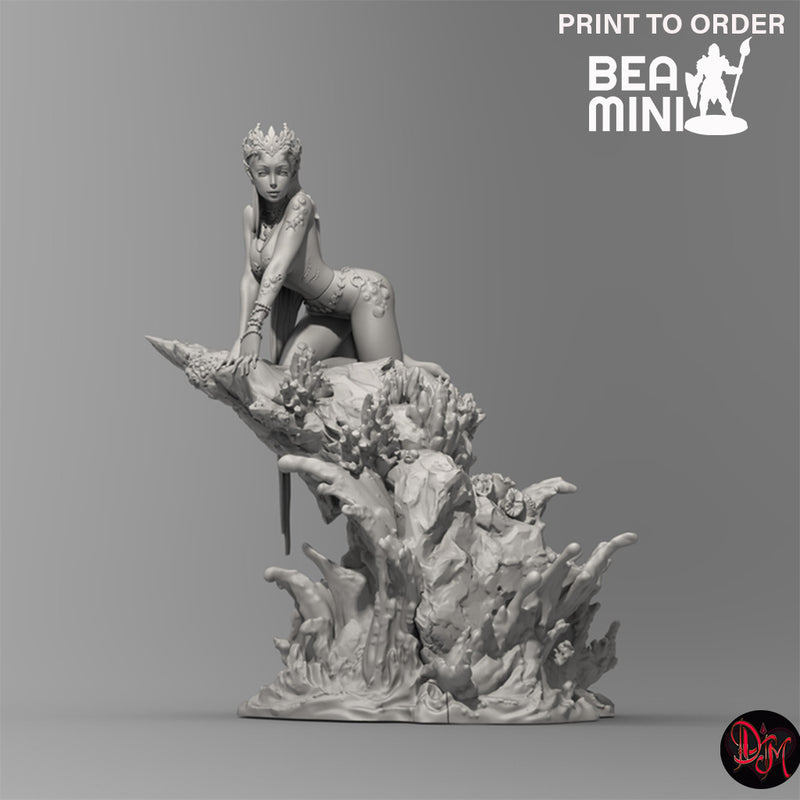 Thalassia Virelle, Sea Siren | BeaMini Print to Order Miniatures