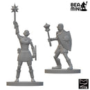 Elf Clerics | BeaMini Unpainted RPG Miniatures