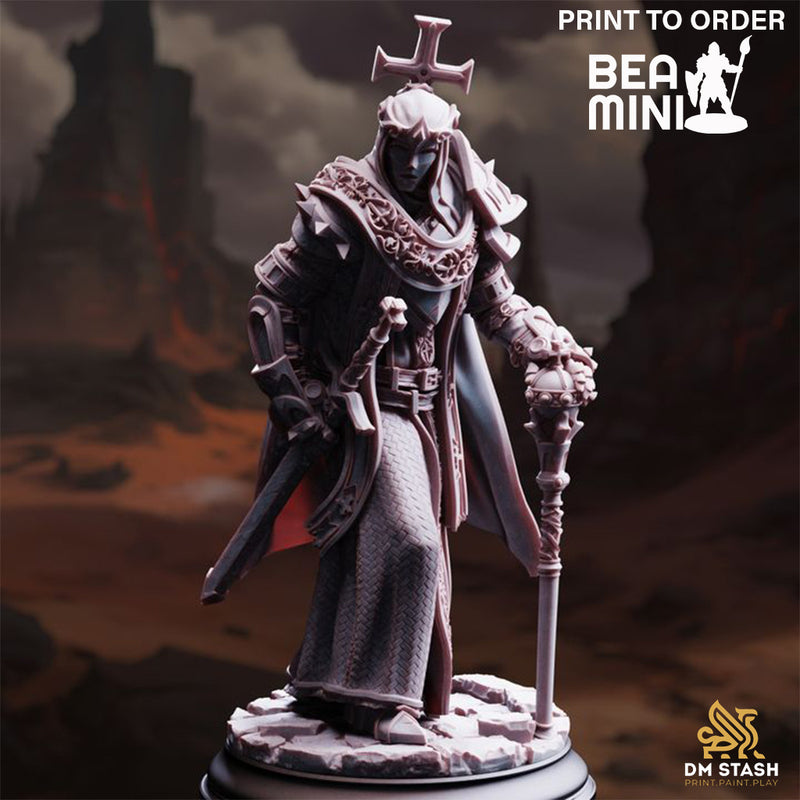 Paladin - Tyrius III | BeaMini Print to Order Miniatures
