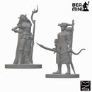 Elf Druids (Wave 3) | BeaMini Unpainted RPG Miniatures