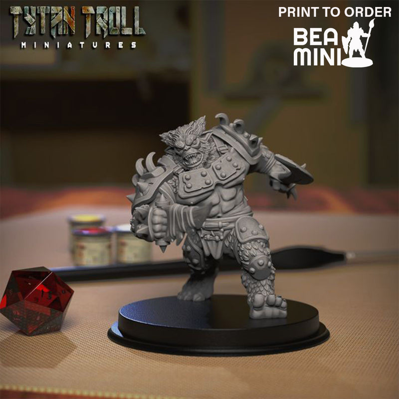 Bug Bear 01 | BeaMini Print to Order Miniatures
