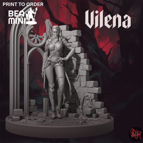 Vilena The Rogue | BeaMini Print to Order Miniature