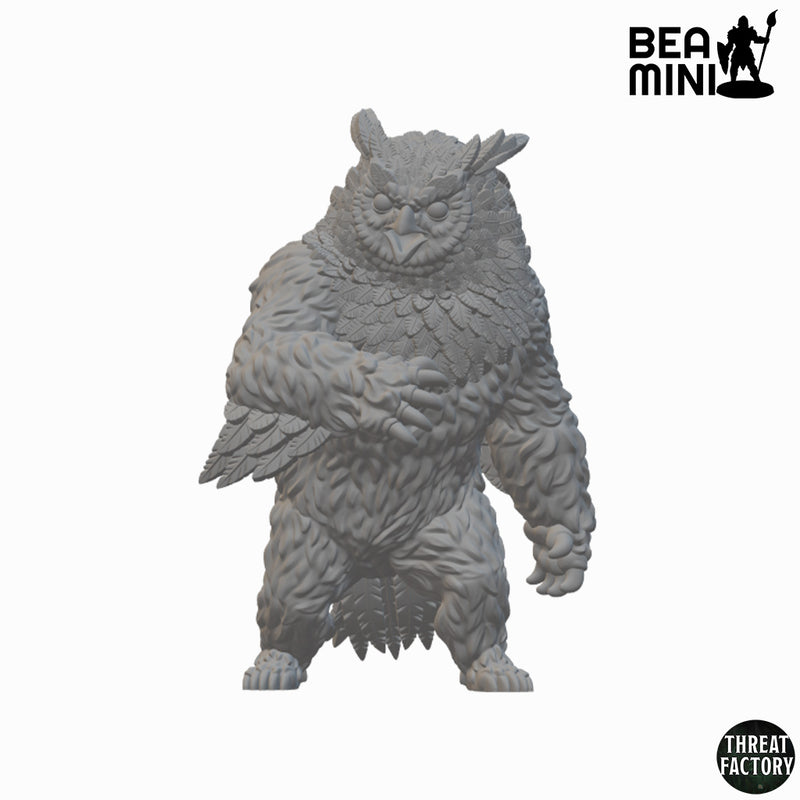 Owlbear | BeaMini Unpainted RPG Miniatures
