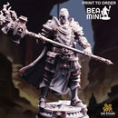 Goliath Paladin - Uktakun | BeaMini Print to Order Miniatures