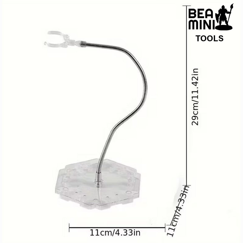 Bea Mini Tools: Flexible Miniature Painting Stand (Clear)
