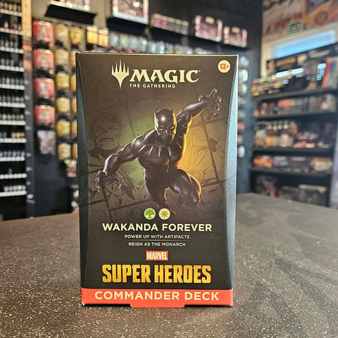 Magic: The Gathering Marvel Super Heroes Commander Deck (Wakanda Forever)
