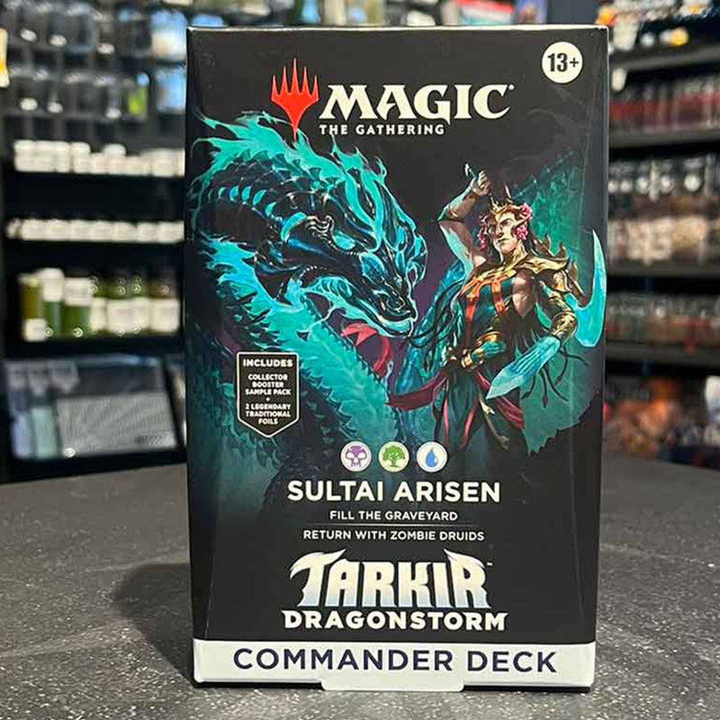 Magic The Gathering: Tarkir: Dragonstorm - Commander Deck: Sultai Aris Magic The Gathering: Tarkir: Dragonstorm - Commander Deck: Sultai Aris