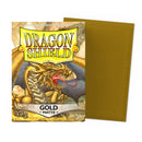 Dragon Shield Standard Matte Sleeves 100 Pack - Gold