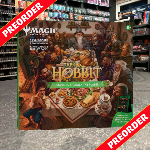 Magic: The Gathering - The Hobbit Scene Box (Crack the Plates) *Preorder*