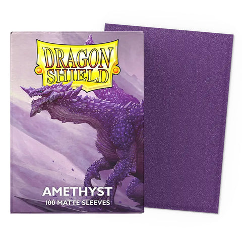 Dragon Shield Standard Matte Sleeves 100 Pack - Amethyst