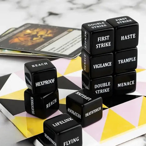 Magic: The Gathering Keyword Counter Dice (pack of 10) - Black