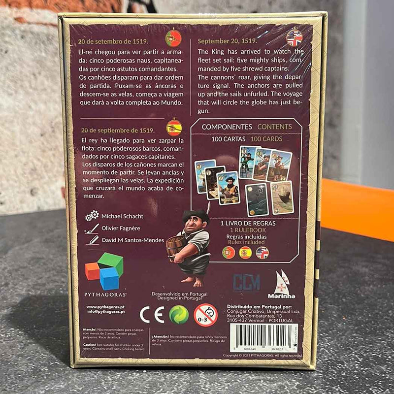 Magellan: Elcano | A bidding and bluff card game