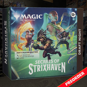 Magic: The Gathering Secrets of Strixhaven - Draft Night *Preorder*
