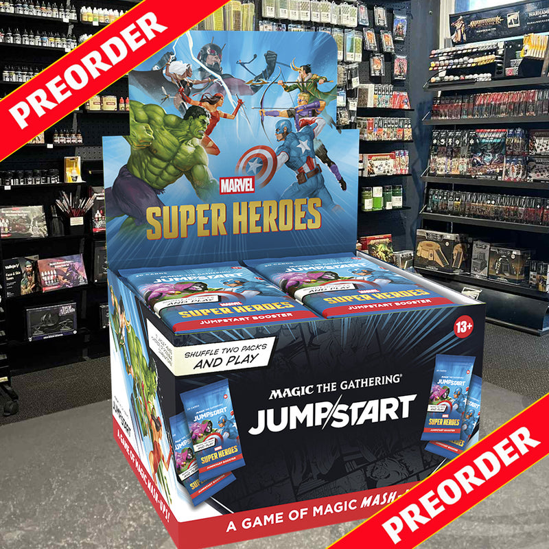Magic: The Gathering Marvel Super Heroes Jumpstart Booster Box *Preorder*