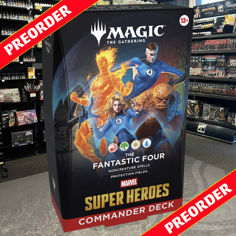 Magic: The Gathering Marvel Super Heroes Commander Deck (The Fantastic Four) *Preorder*