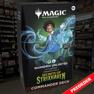 Magic: The Gathering Secrets of Strixhaven Commander Deck - Quandrix Unlimited *Preorder*