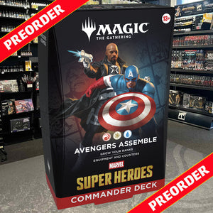 Magic: The Gathering Marvel Super Heroes Commander Deck (Avengers Assemble) *Preorder*