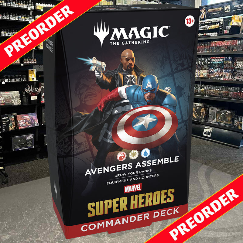 Magic: The Gathering Marvel Super Heroes Commander Deck (Avengers Assemble) *Preorder*
