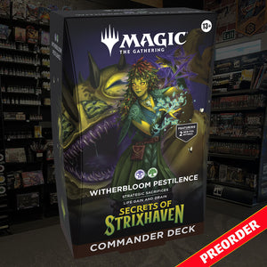 Magic: The Gathering Secrets of Strixhaven Commander Deck - Witherbloom Pestilence *Preorder*
