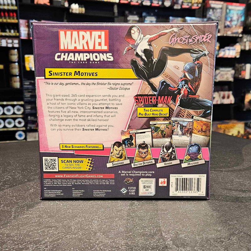 Marvel Champions The Card Game: Sinister Motives Expansion