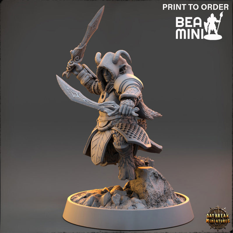 Meevhinia Sharpeye - The Disciples of Marsyas | BeaMini Print to Order Miniatures