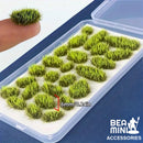 Bea Mini Basing Tufts Bright Green Irregular Shaped Grass 24 Tuft Pack