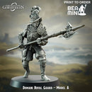 Domani Royal Guard - A | BeaMini Print to Order Miniatures